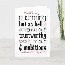 Hot Sexy Flirty Love Apology Valentines Card