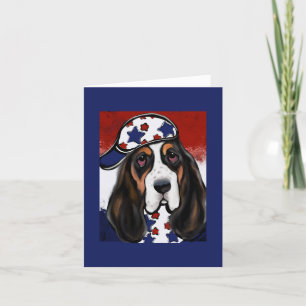 Tarjeta De Agradecimiento Hound Basset