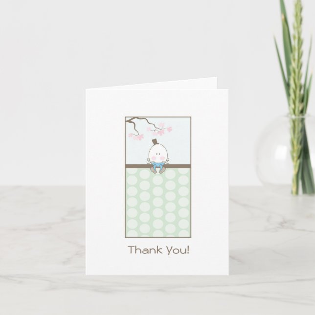 Tarjeta De Agradecimiento Humpty Dumpty Gracias (Anverso)