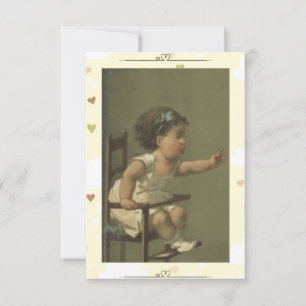 Tarjeta De Agradecimiento Hungry Toddler