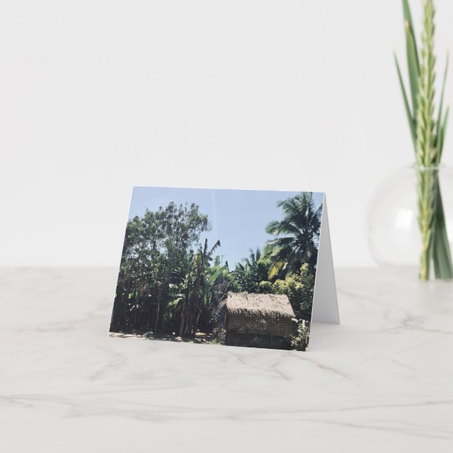 Tarjeta De Agradecimiento Hut filipino (Anverso)