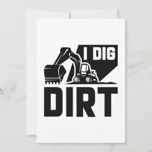 Tarjeta De Agradecimiento I Dig Dirt