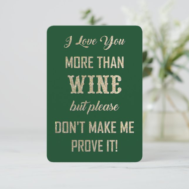 TARJETA DE AGRADECIMIENTO I LOVE YOU... (Anverso de pie)