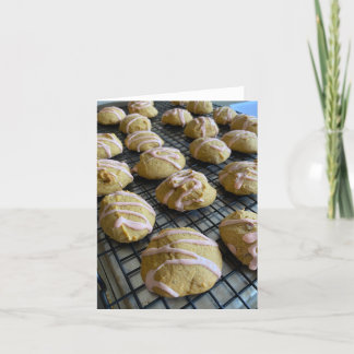 Tarjeta De Agradecimiento Iced Cookies