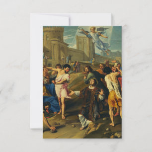 Tarjeta De Agradecimiento Iconografía artística del protomártir San Esteban