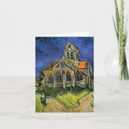Tarjeta De Agradecimiento Iglesia de Auvers por Vincent van Gogh Boda