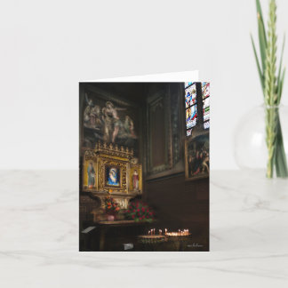 Tarjeta De Agradecimiento Iglesia de Praga