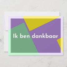 "Ik ben dankbaar"