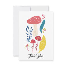 Ilustracion de hongos pequeños