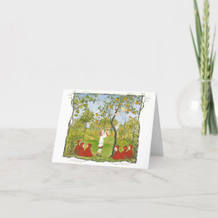 Tarjeta De Agradecimiento Ilustración vintage de Sibylle Von Olfers