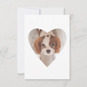 Tarjeta De Agradecimiento Imagen de corazón