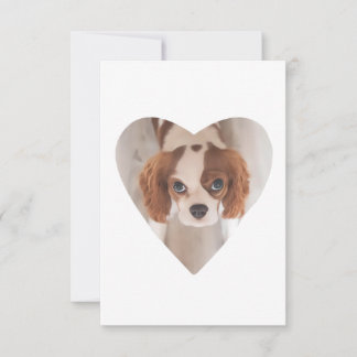 Tarjeta De Agradecimiento Imagen de corazón