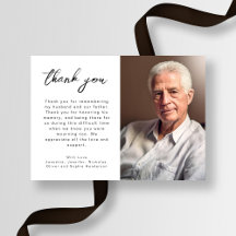 Imagen de funeral con guión elegante