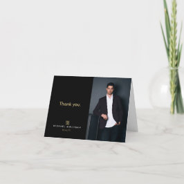 Tarjeta de agradecimiento inmobiliaria moderna - M