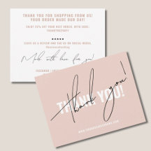 Inserción moderna de envase rosa de color negro