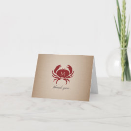 Tarjeta de agradecimiento inspirada en cartulina c