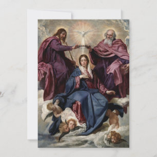 Tarjeta De Agradecimiento Intercesión de la Reparación Virgen de la Santísim