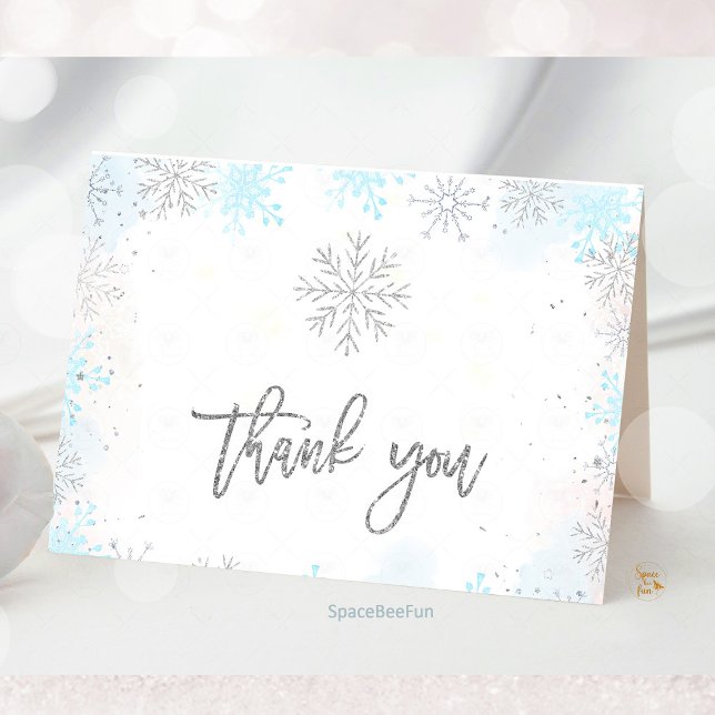Tarjeta De Agradecimiento Invierno Baby Shower hace frío afuera (Winter Baby Shower, It's Cold Outside Baby Shower, thank you card, holiday baby shower, winter baby )