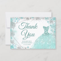 Invierno verde azulado y plateado de Snowflake Mis