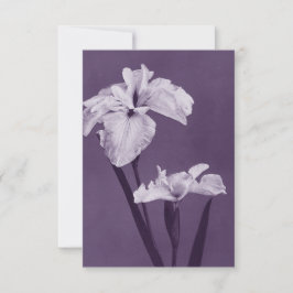 Tarjeta De Agradecimiento Iris Bella Artes