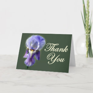 Tarjeta De Agradecimiento Iris Gracias Cartas