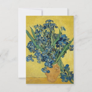 Tarjeta De Agradecimiento Irises - Bella Artes Vincent van Gogh