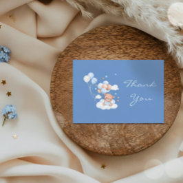 Tarjeta De Agradecimiento Islamic Baby Boy Aqiqah Thank You Card