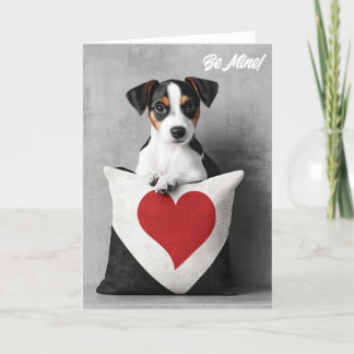 Tarjeta De Agradecimiento Jack Russell Puppy Valentcard
