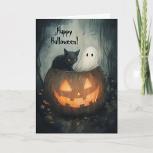 Tarjeta De Agradecimiento Jacuzzi de Halloween