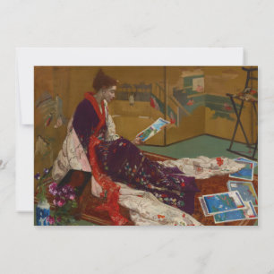 Tarjeta De Agradecimiento James Whistler - Caprice in Purple and Gold