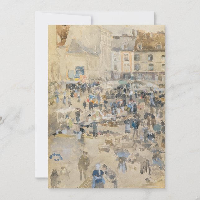 Tarjeta De Agradecimiento James Whistler - Nocturne: Chelsea (Anverso)