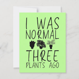 Tarjeta De Agradecimiento Jardinería de Aficionado Plantas