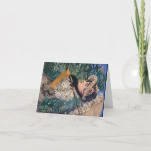 Tarjeta De Agradecimiento Jeanne (Primavera) Por Édouard Manet