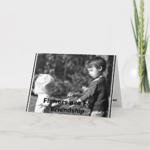Tarjeta De Agradecimiento Jesse y Cristabel, flores están para el franco…