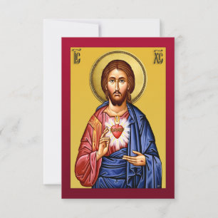 Tarjeta De Agradecimiento Jesucristo hijo de Dios nuevo