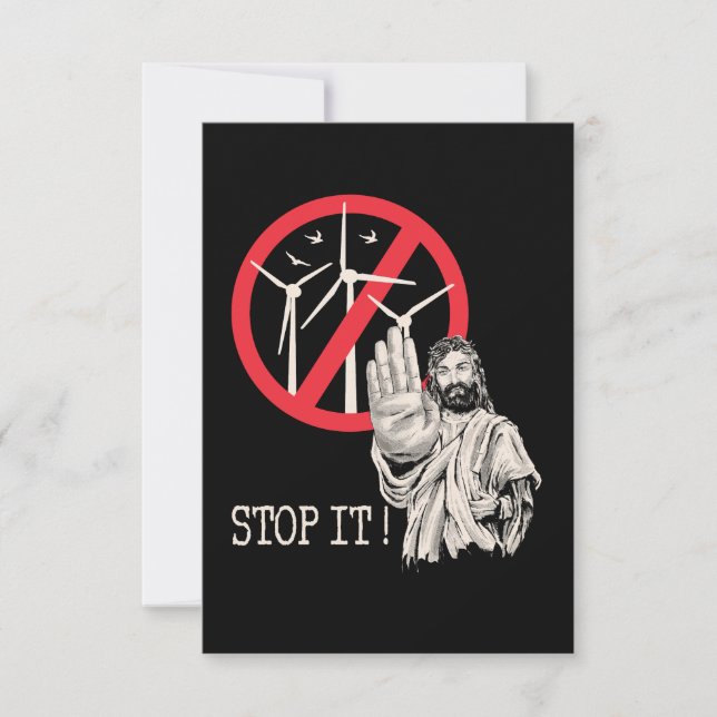 Tarjeta De Agradecimiento Jesús estaría en contra del viento (Anverso)