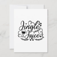 Jingle Juice Divertida Cerveza de Navidad Bebiendo