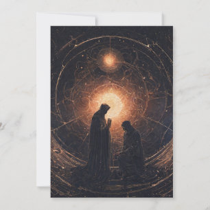 Tarjeta De Agradecimiento John Dee Occult Crystal Sphere