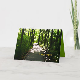 Tarjeta De Agradecimiento Journey Watercolor Bar Bat Mitzvah