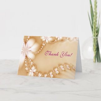 Tarjeta De Agradecimiento Joya Floral, ¡Gracias!