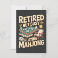 Jubilación divertida de Mahjong Retirado pero ocu