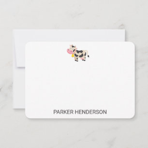 Tarjeta De Agradecimiento Juego de Estaciones Personalizadas para Niños Cute