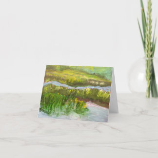 Tarjeta De Agradecimiento June Morning Notecard