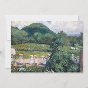 Tarjeta De Agradecimiento Károly Ferenczy - picnic en mayo (día de verano)