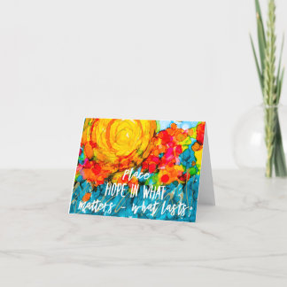 Tarjeta De Agradecimiento Kawaii Sunrise Hope Lovitude