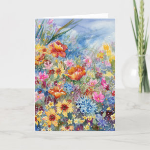Tarjeta De Agradecimiento "Kim's Meadow" Blank Notecard