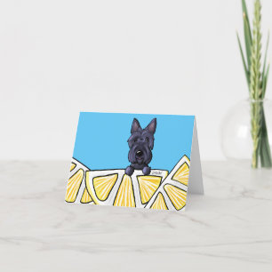 Tarjeta De Agradecimiento KiniArt Life Lemons Scottie