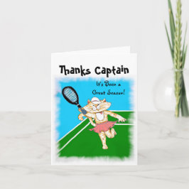 Tarjeta De Agradecimiento Kitty en la corte