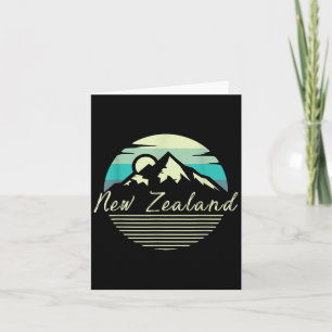 Tarjeta De Agradecimiento Kiwi Rugby Nueva Zelanda Regalo País Nueva Zelanda