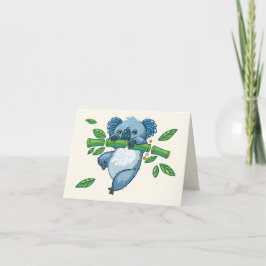 Tarjeta De Agradecimiento Koala Cuties Notecard